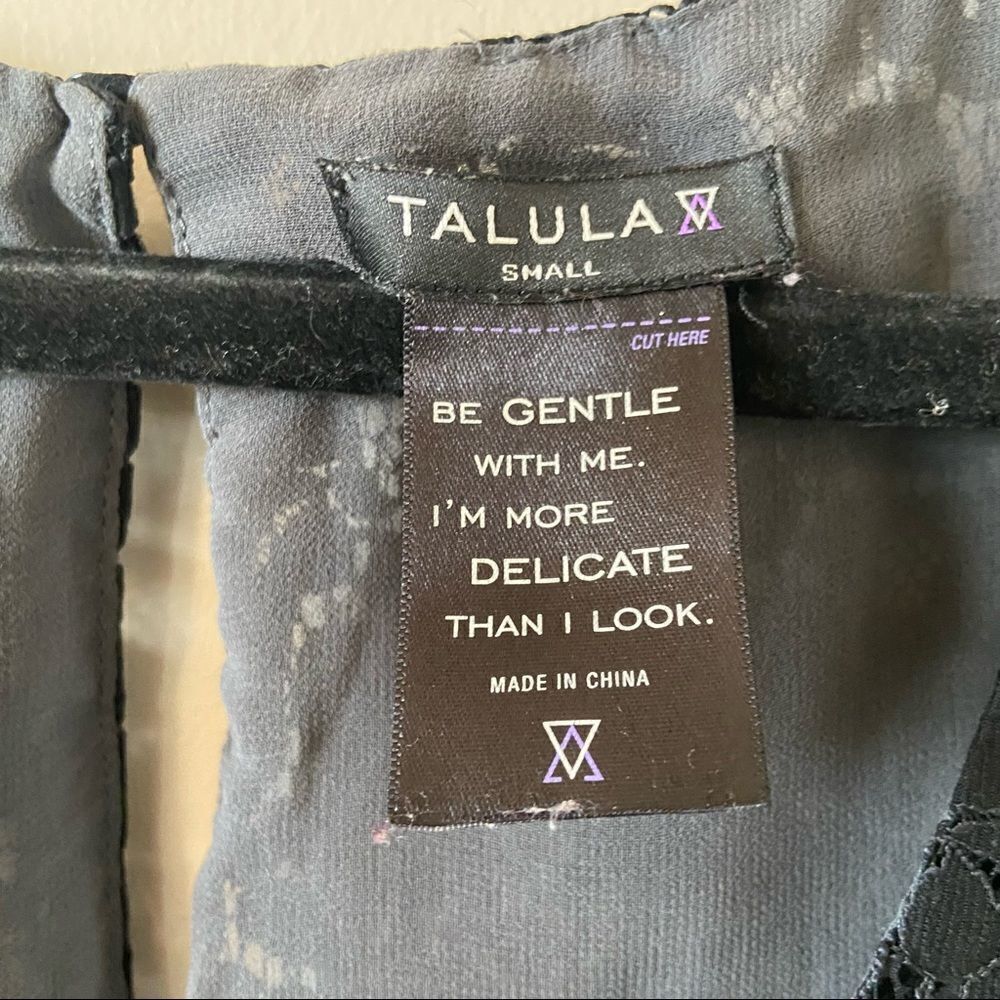ARITZIA “Talula” Betty Lace Black Tank Top (Small) - Picture 10 of 10
